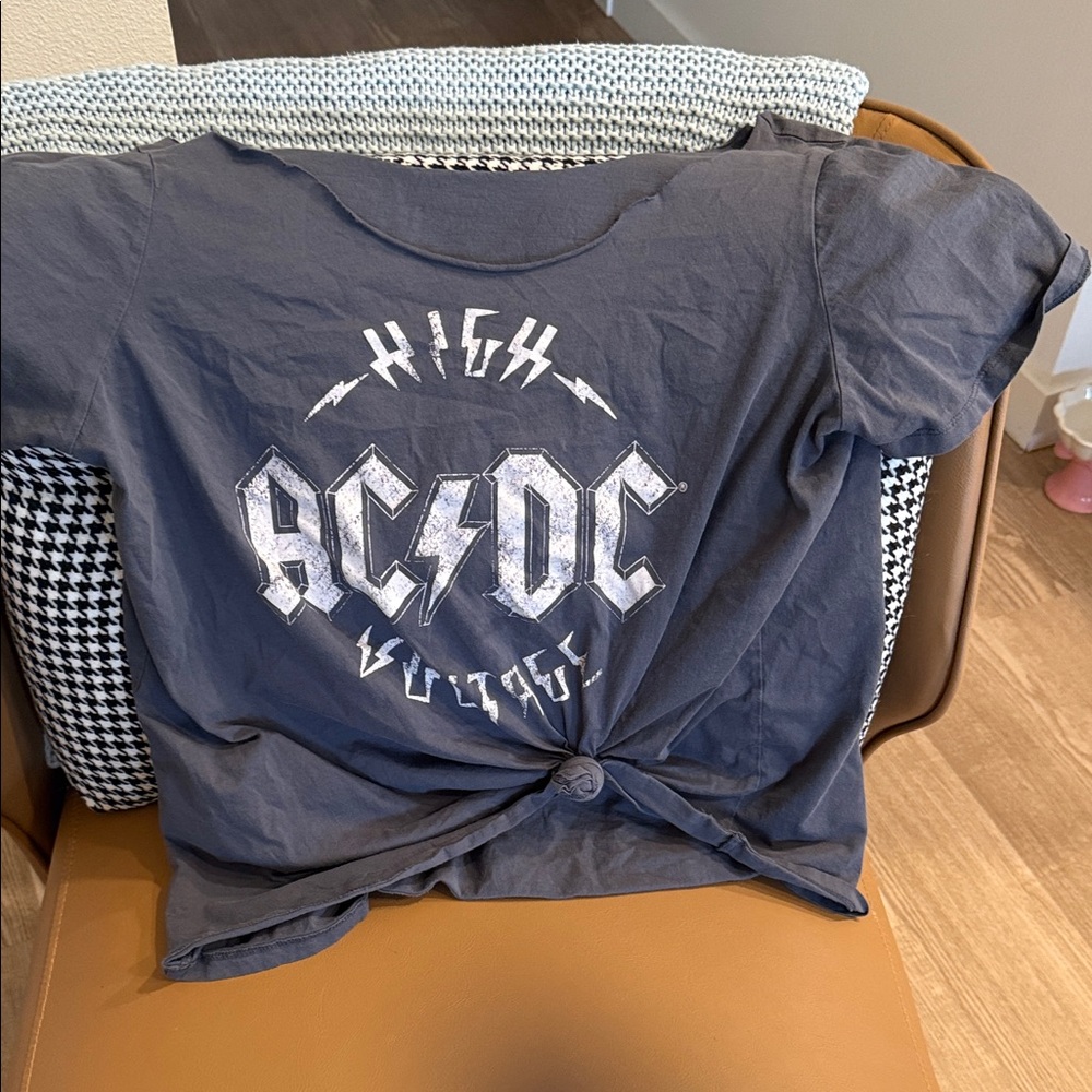 AC/DC High Voltage Woman’s T-Shirt - Dark Gray